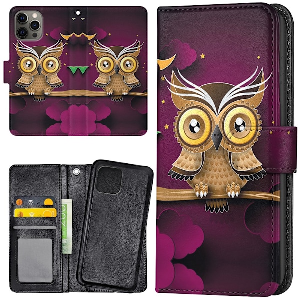 iPhone 16 Pro - Mobilcover/Etui Cover Lysbrun Ugle