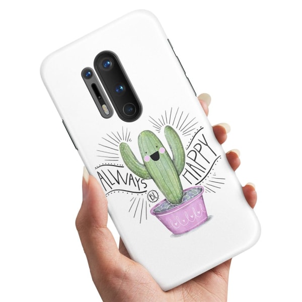 OnePlus 8 Pro - Cover/Mobilcover Happy Cactus