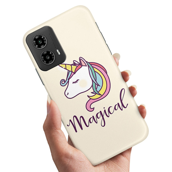 Motorola Moto G34 5G - Cover/Mobilcover Magisk Pony