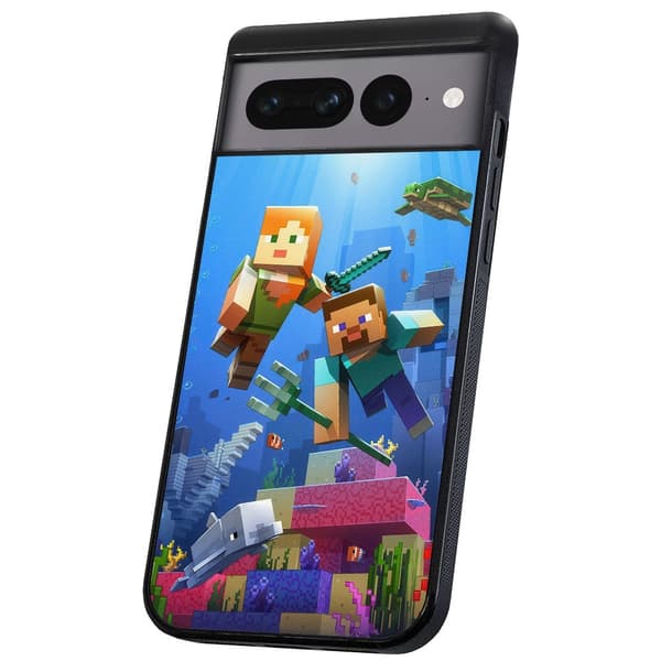 Google Pixel 8A - Kuoret/Suojakuori Minecraft