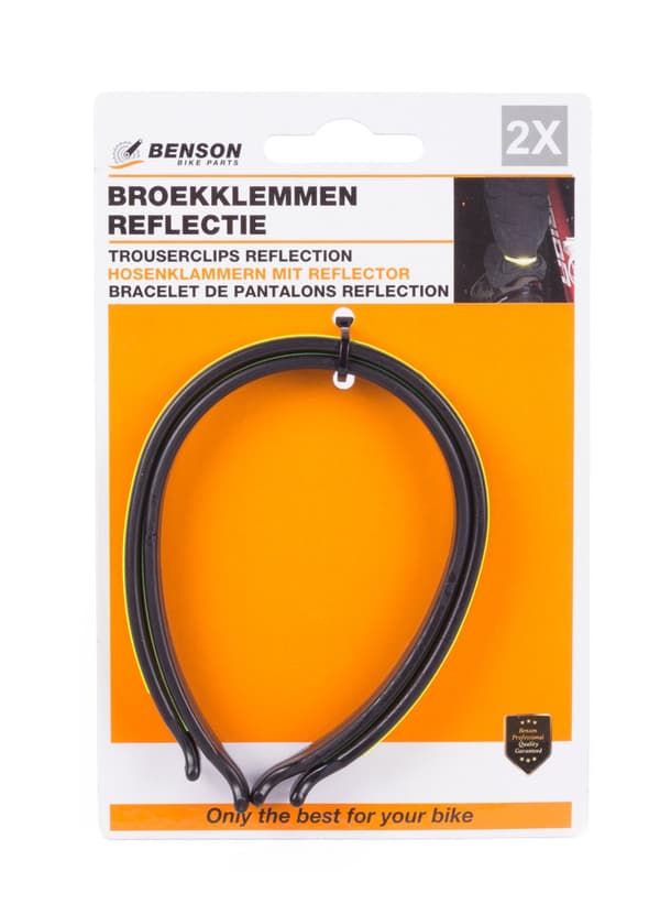 Byxklämmor reflex 2-pack