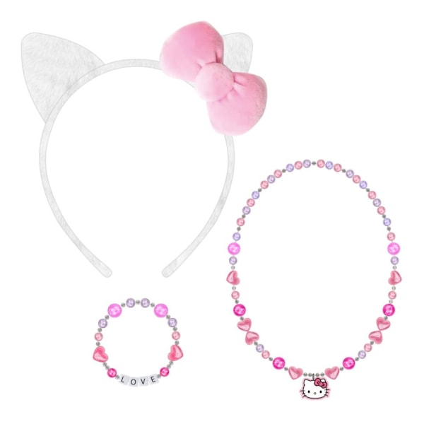 Hello Kitty öron smycken och diademset