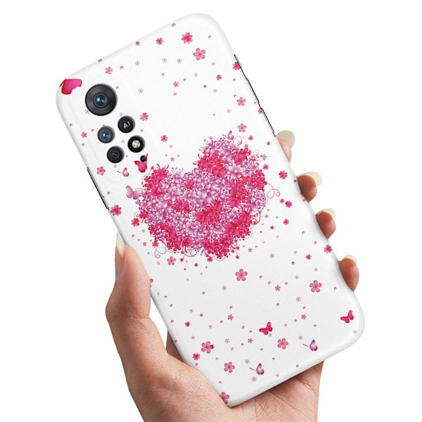 Deksel / Mobildeksel til Xiaomi Redmi Note 11 Pro - Blomsterhjerte
