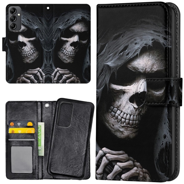 Samsung Galaxy S24 Plus - Lommebok Deksel Grim Reaper