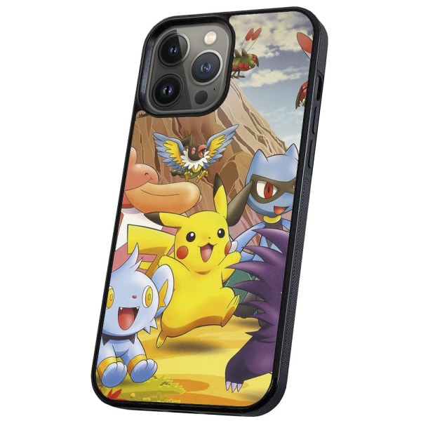 iPhone 13 Pro Max - Kuoret/Suojakuori Pokemon Multicolor