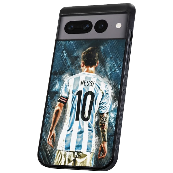 Google Pixel 7A - Cover/Mobilcover Messi