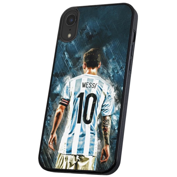 iPhone XR - Skal/Mobilskal Messi multifärg