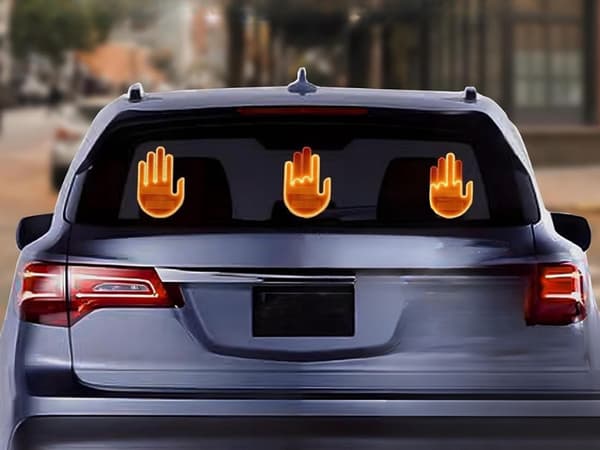 LED-handgest bakruta - Gester med fjärrkontroll