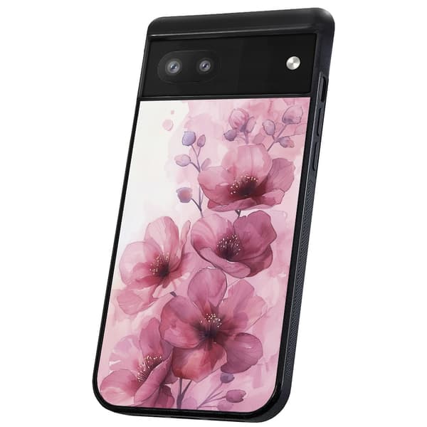 Google Pixel 6A - Skal/Mobilskal Flowers