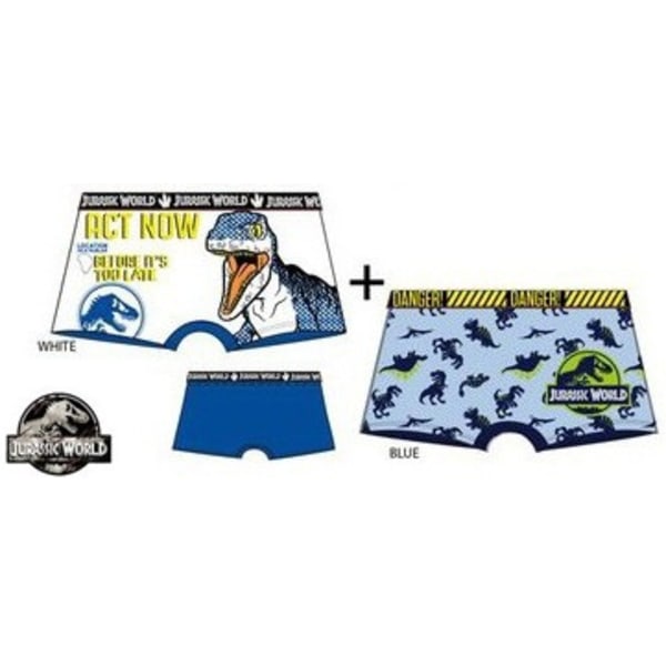 Jurassic World Kalsonger för Barn - 2-Pack 2-3 år