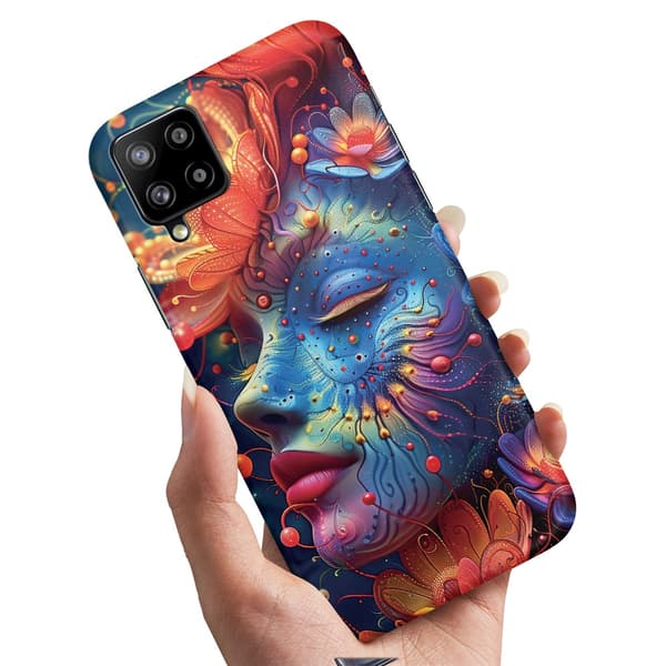 Skal / Mobilskal till Samsung Galaxy A42 5G - Psychedelic