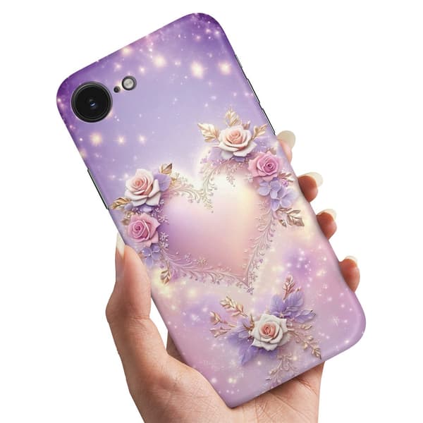 Skal / Mobilskal till iPhone 16e / 17e - Heart