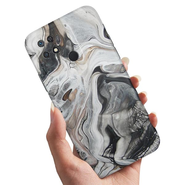 Deksel / Mobildeksel til Xiaomi Redmi 10C - Marmor