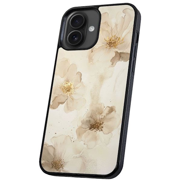 iPhone 16 - Deksel/Mobildeksel Flowers
