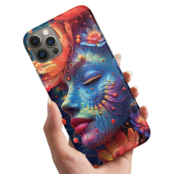 iPhone 13 Pro Max - Skal/Mobilskal Psychedelic