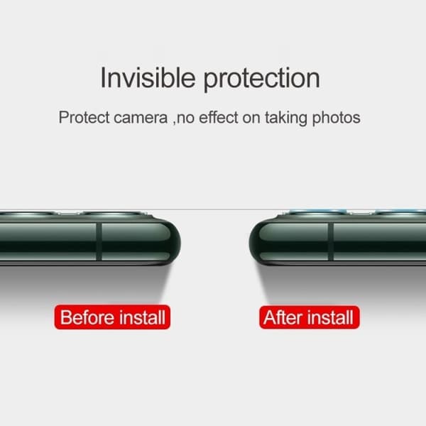 2st iPhone 11 - Skärmskydd Kamera - Härdat Glas Transparent