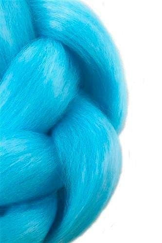 Jumbo Braid / Lisähiukset Hiuspalmikko - 60 cm Ljusblå