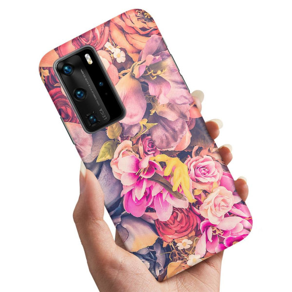 Huawei P40 Pro - Cover/Mobilcover Roses