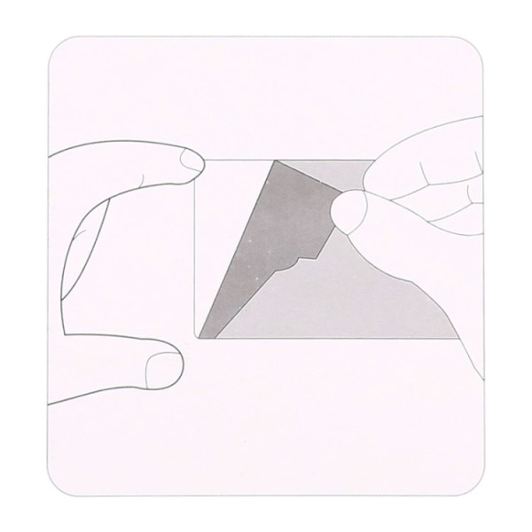 2-Pack - Kosketuslevyn kansi MacBook Pro 13:lle - Suojaa naarmuilta Transparent