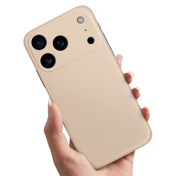 Kuoret / Suojakuoret iPhone 17 Pro Max - Beige