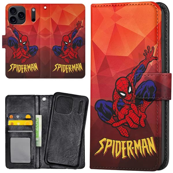 iPhone 17 / 18 Pro Max - Mobilcover/Etui Cover Spider-Man
