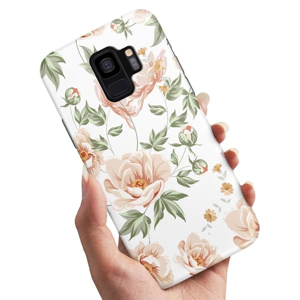 Deksel / Mobildeksel til Samsung Galaxy S9 - Blomstermønster