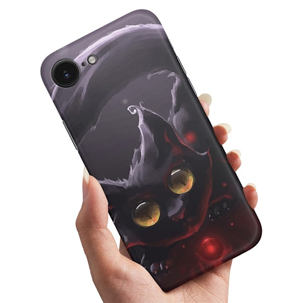iPhone 16e - Cover/Mobilcover Sort Kat