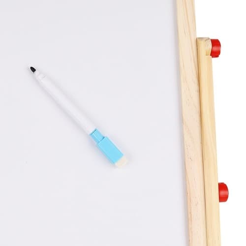Whiteboard/Blackboard Tavle til Børn – Dobbelt­s­idet