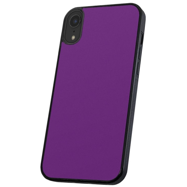 iPhone X/XS - Cover/Mobilcover Lilla Purple