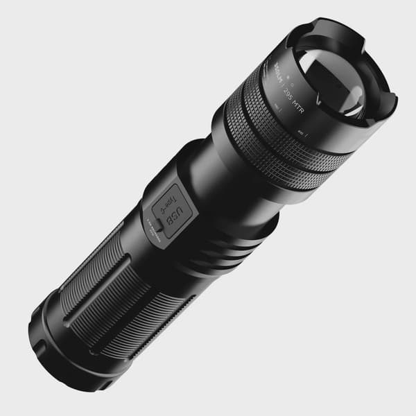 Xtorm Flashlight Power Bank 10.500 mAh USB-C PD20W Svart