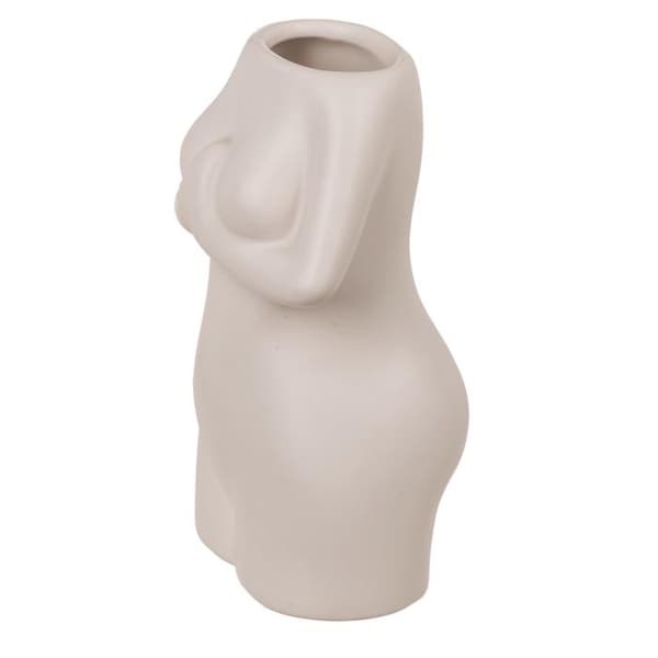Vase / Keramikkvase - Kvinnekropp Black