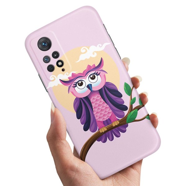 Xiaomi Redmi Note 11 Pro - Kuoret/Suojakuori Kaunis Pöllö