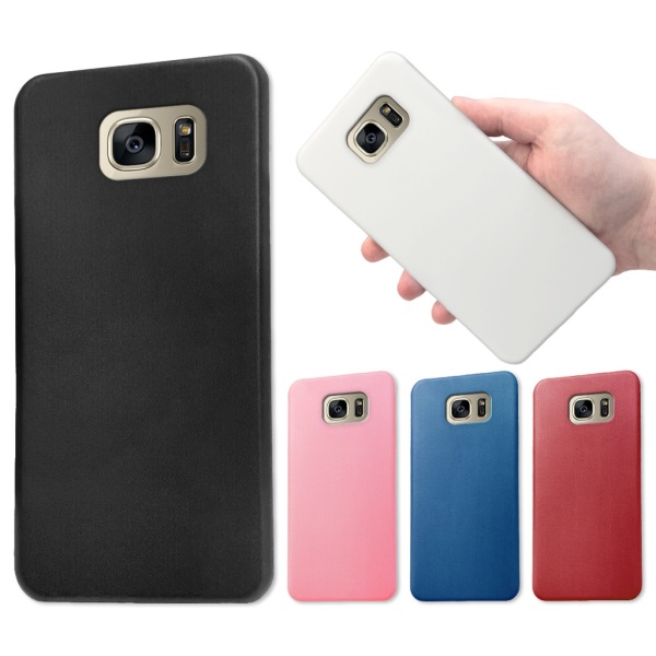 Samsung Galaxy S6 Edge - Cover/Mobilcover - Vælg farve Dark red