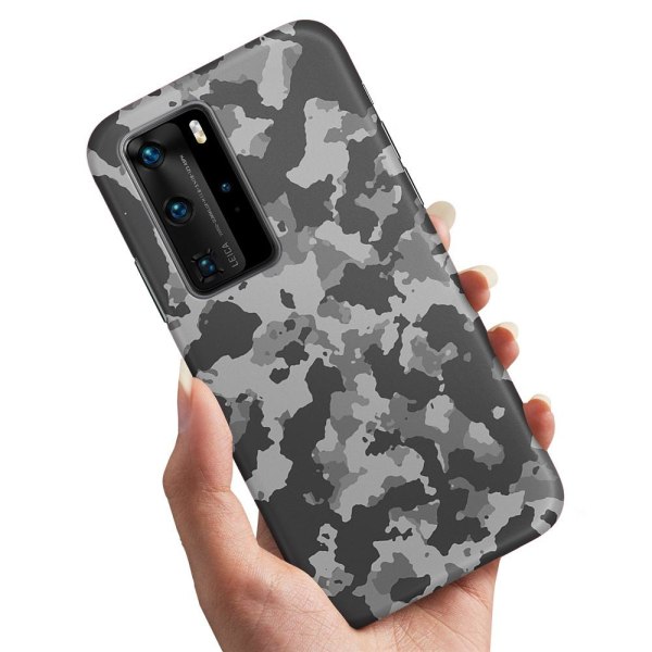 Huawei P40 - Cover/Mobilcover Kamouflage