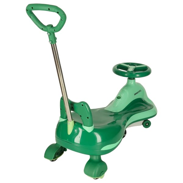 Gåbil med Handtag Green