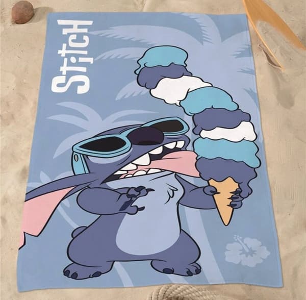 Disney Lilo & Stitch Håndklæde til Børn – 70×140 cm