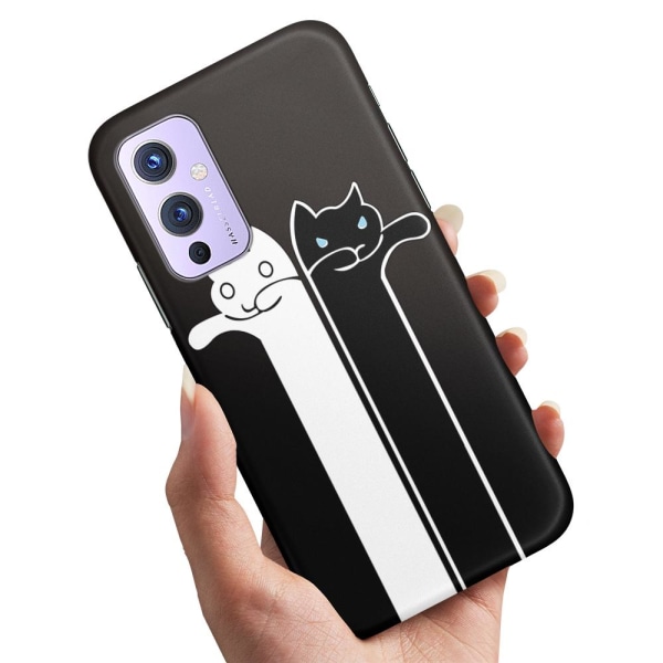 OnePlus 9 - Deksel/Mobildeksel Avlange Katter