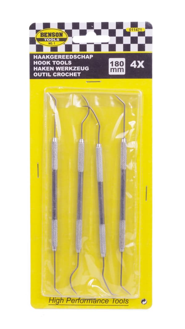 Krokverktyg 4-pack