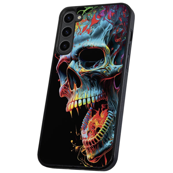 Samsung Galaxy S23 - Cover/Mobilcover Skull