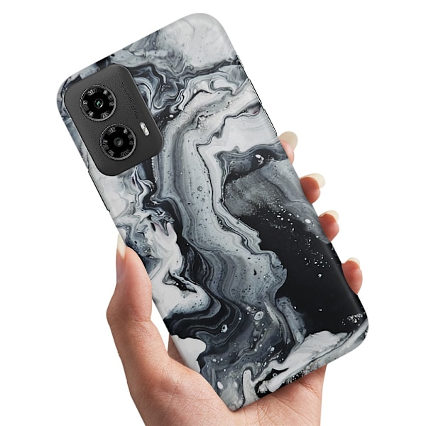 Motorola Moto G55 5G - Cover/Mobilcover Malet Kunst