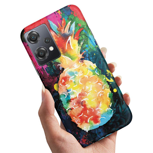 OnePlus Nord CE 2 Lite 5G - Skal/Mobilskal Regnbåg Ananas