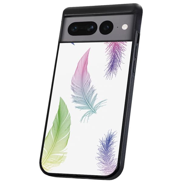 Google Pixel 7 Pro - Cover/Mobilcover Fjer