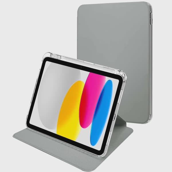 X2O 2i1 Mag Folio 360° Fodral Apple iPad 11"/10.9" Grå