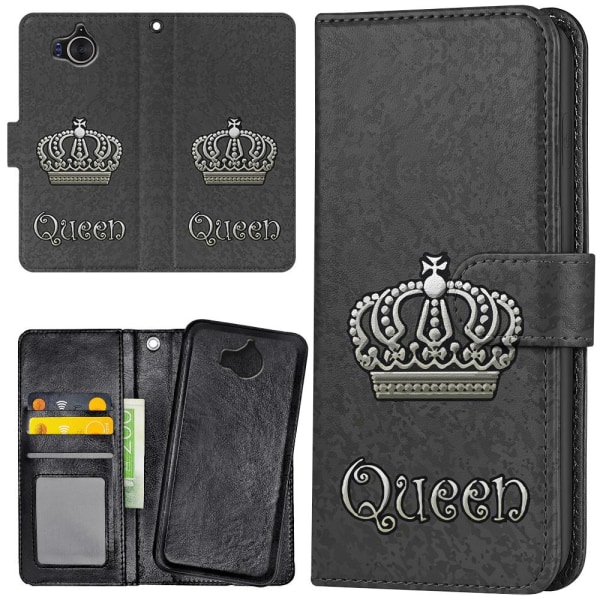 Huawei Y6 (2017) - Mobilcover/Etui Cover Queen