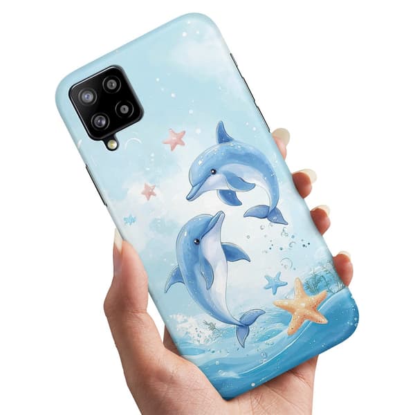 Deksel / Mobildeksel til Samsung Galaxy A42 5G - Dolphins