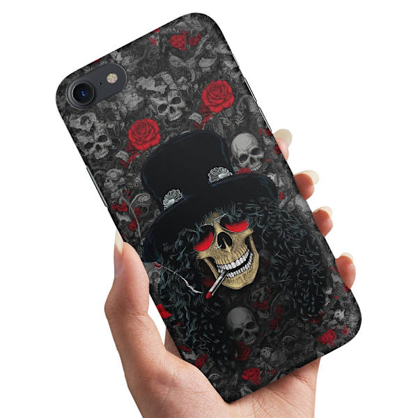 Deksel / Mobildeksel til iPhone 6 / 6s Plus - Slash Skull