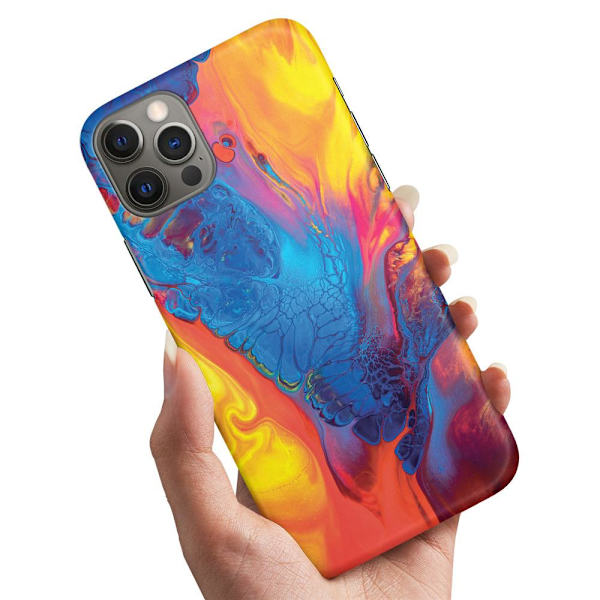 iPhone 11 Pro Max - Cover/Mobilcover Marmor Multicolor