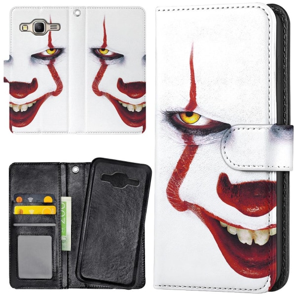 Samsung Galaxy J3 (2016) - Mobilcover/Etui Cover IT Pennywise