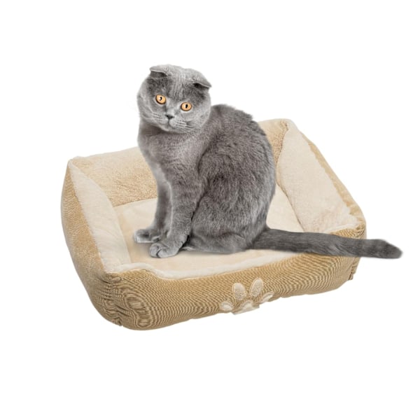 Hundbädd / Kattbädd 60x48cm - Sovplats för katter & hundar