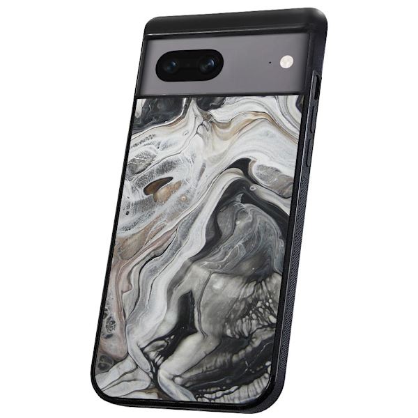 Google Pixel 7 - Deksel/Mobildeksel Marmor
